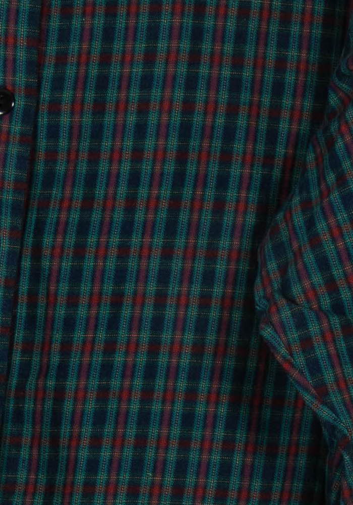 Blouse Verte et Rouge - Taille XL/42 de la marque Maison Guillemette | PARAD120276 - Vendu par Paradigme - Image 3