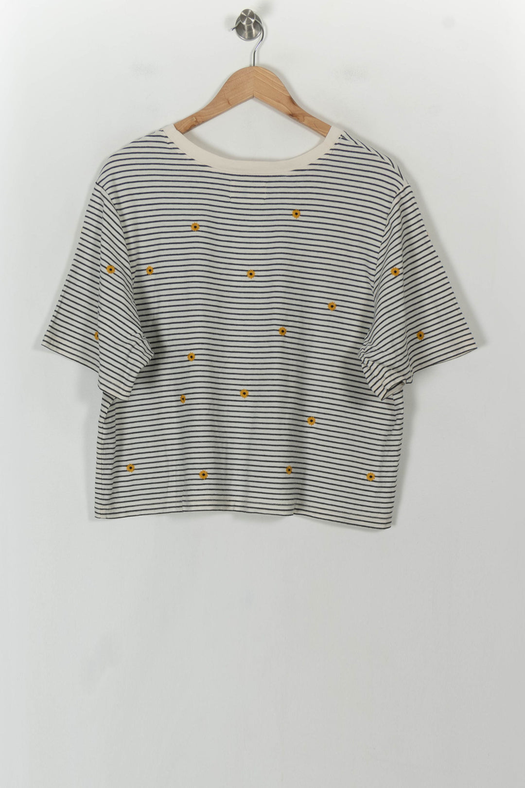 Tee-shirt Rayé Blanc et Noir - Taille L/40 de la marque Des petits hauts | PARAD120279 - Vendu par Paradigme - Image 5