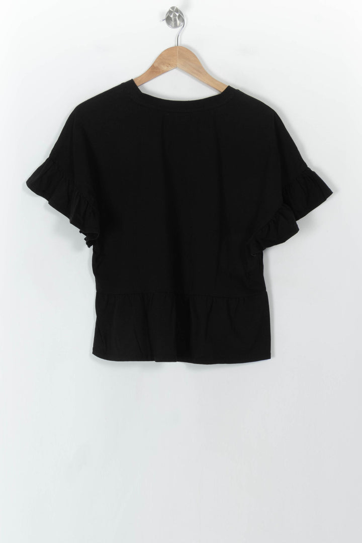 Blouse Noire - Taille L/40 de la marque Des petits hauts | PARAD120280 - Vendu par Paradigme - Image 5