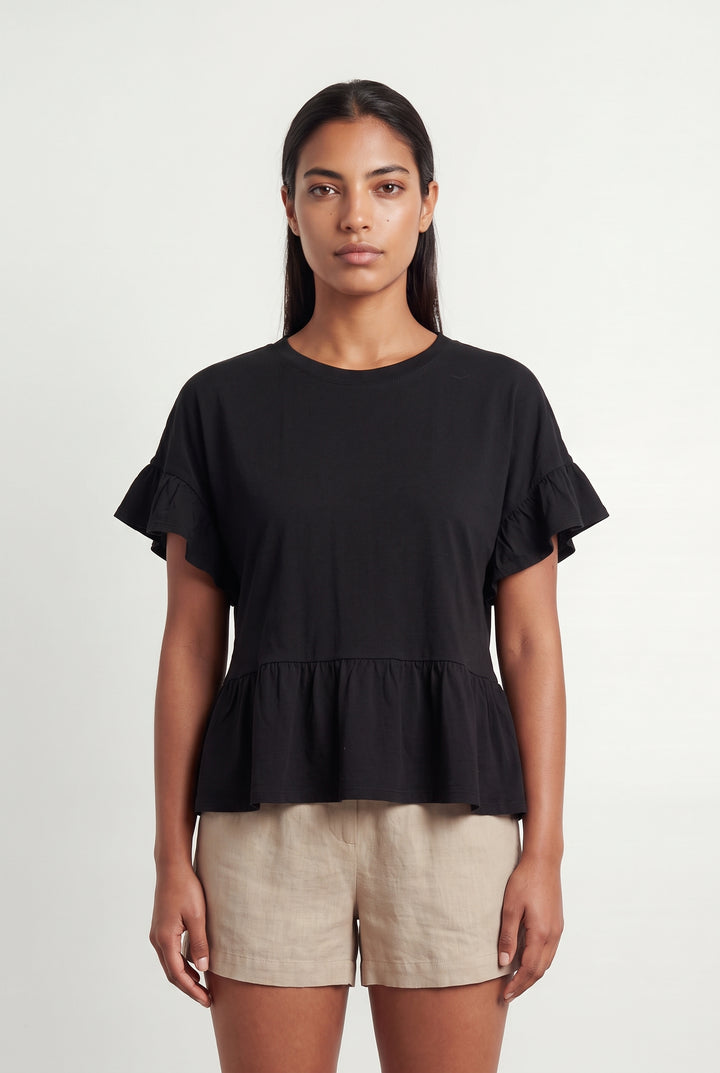 Blouse Noire - Taille L/40 de la marque Des petits hauts | PARAD120280 - Vendu par Paradigme - Image 1
