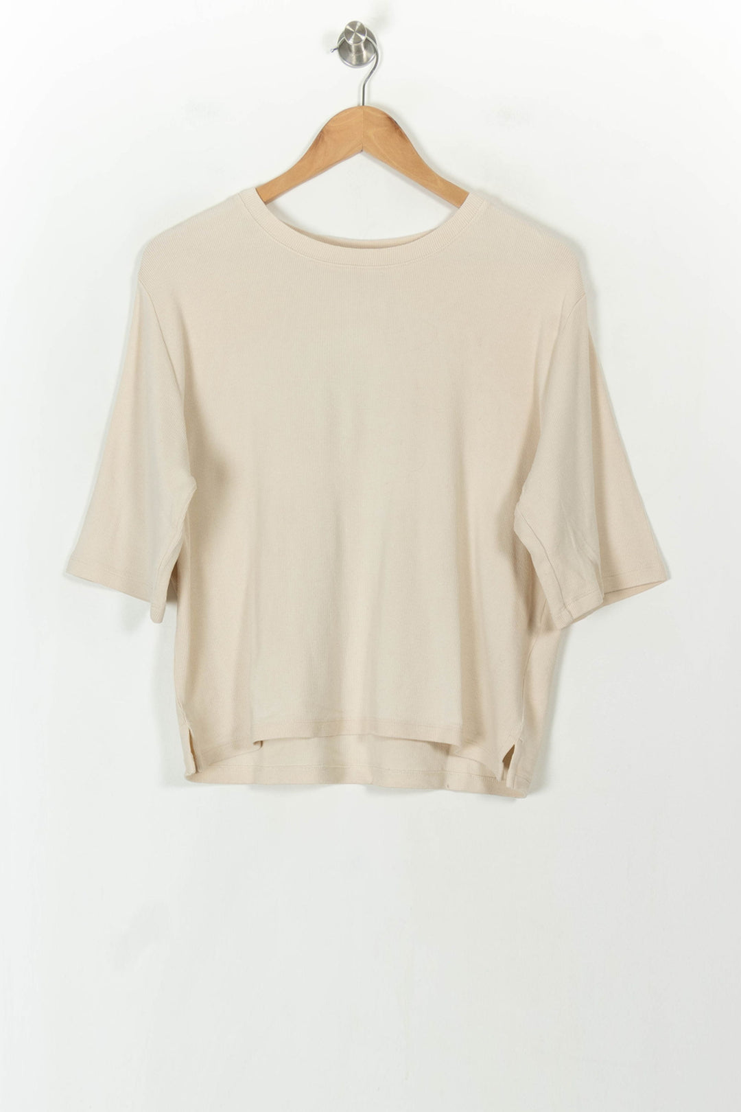 Tee-shirt Beige - Taille L/40 de la marque Sessùn | PARAD120281 - Vendu par Paradigme - Image 2