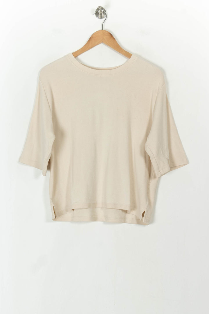 Tee-shirt Beige - Taille L/40 de la marque Sessùn | PARAD120281 - Vendu par Paradigme - Image 2