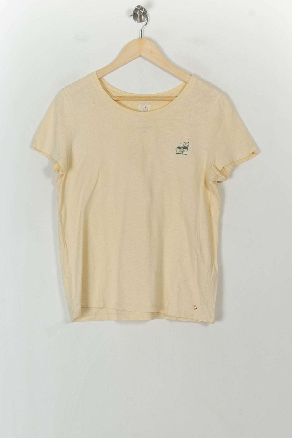 Tee-shirt Jaune - Taille L/40 de la marque Des petits hauts | PARAD120282 - Vendu par Paradigme - Image 2