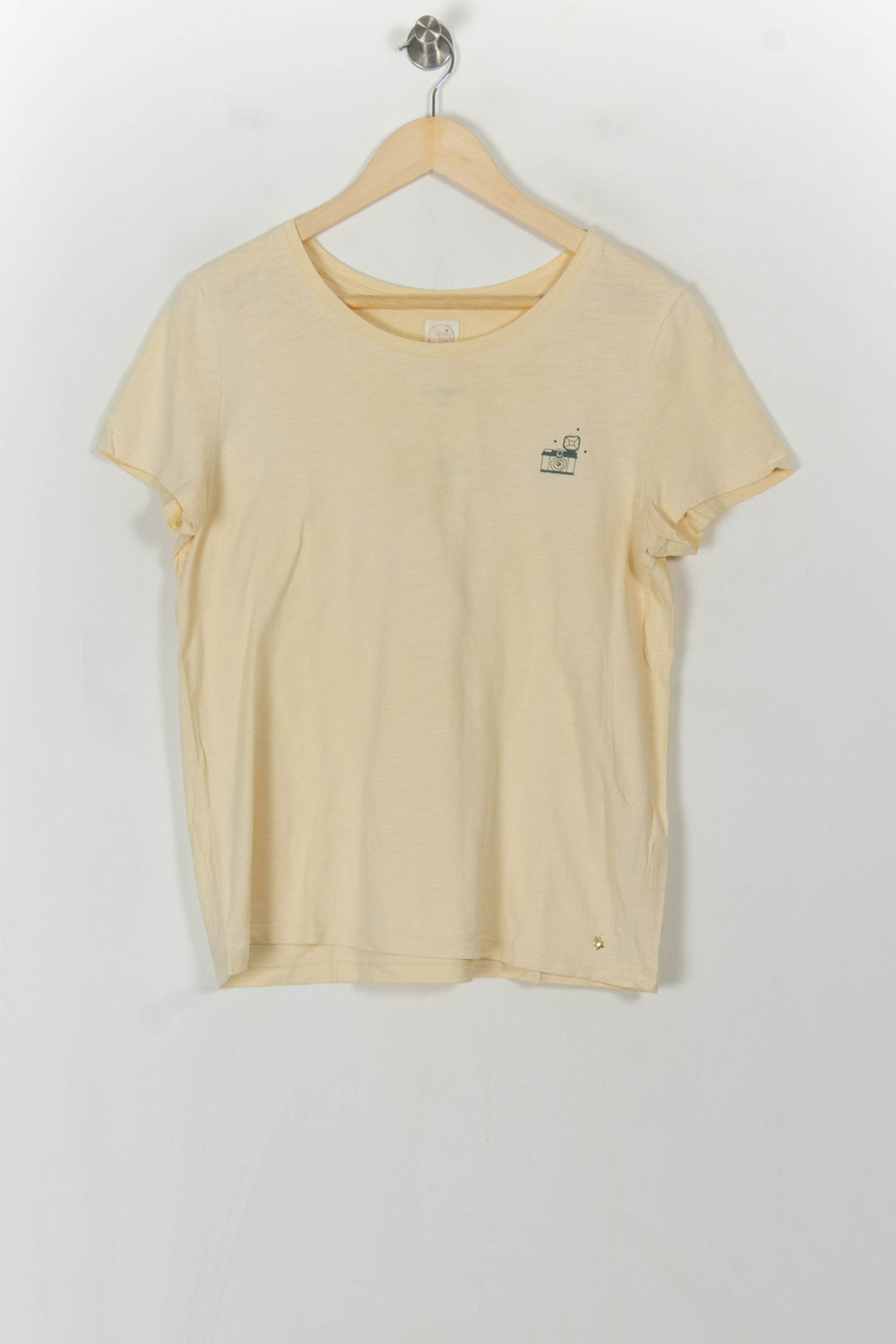 Tee-shirt Jaune - Taille L/40 de la marque Des petits hauts | PARAD120282 - Vendu par Paradigme - Image 2