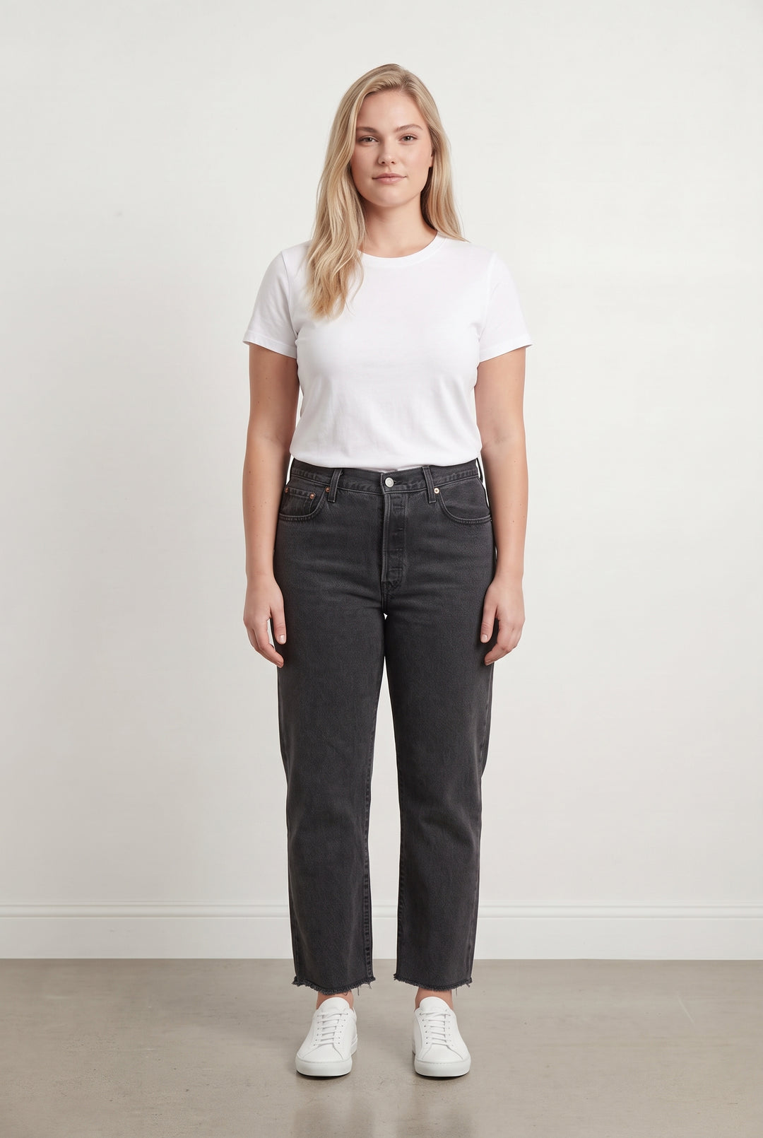 Jean Droit Gris - Taille XL/42 de la marque Levi&