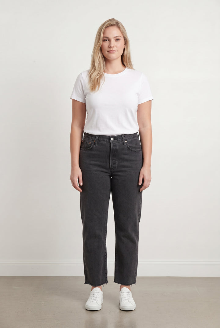 Jean Droit Gris - Taille XL/42 de la marque Levi&