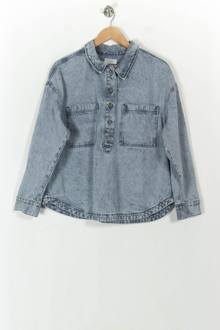 Chemise Bleue - Taille L/40 de la marque Des petits hauts | PARAD120290 - Vendu par Paradigme - Image 2