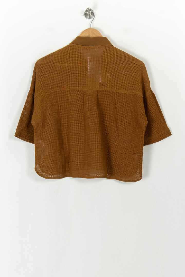Chemise Marron - Taille L/40 de la marque Sessùn | PARAD120293 - Vendu par Paradigme - Image 5
