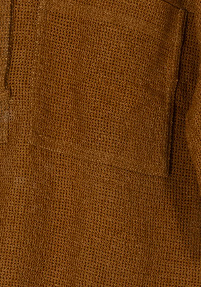 Chemise Marron - Taille L/40 de la marque Sessùn | PARAD120293 - Vendu par Paradigme - Image 3