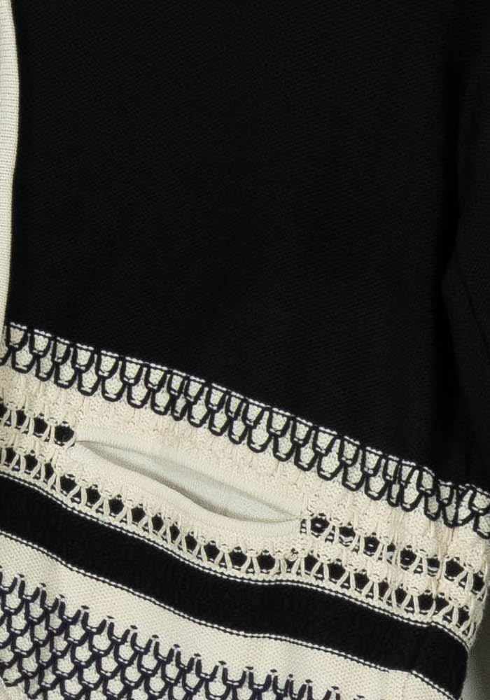 Gilet Bleu et Blanc - Taille M/38 de la marque Rodier | PARAD120296 - Vendu par Paradigme - Image 3