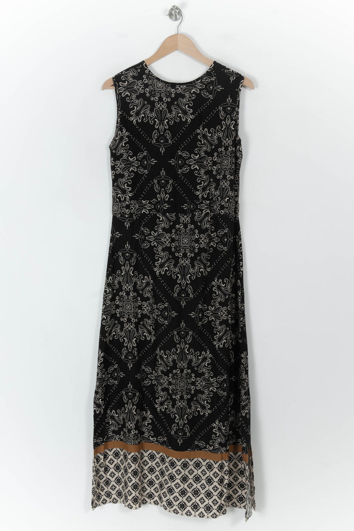 Robe Noire et Blanche - Taille M/38 de la marque La Fée Maraboutée | PARAD120301 - Vendu par Paradigme - Image 5