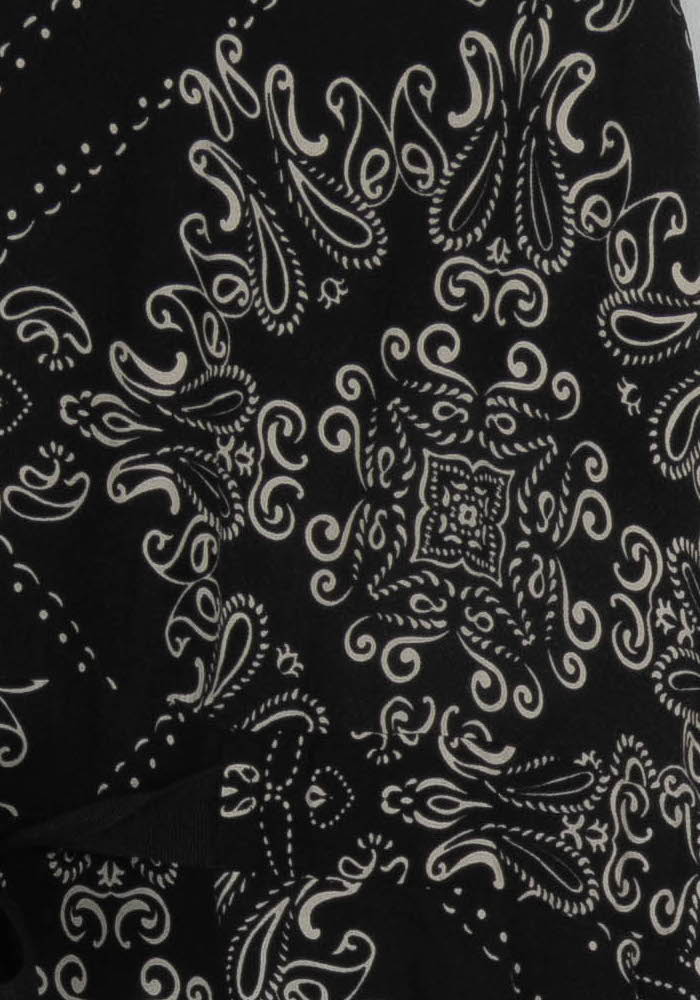 Robe Noire et Blanche - Taille M/38 de la marque La Fée Maraboutée | PARAD120301 - Vendu par Paradigme - Image 3