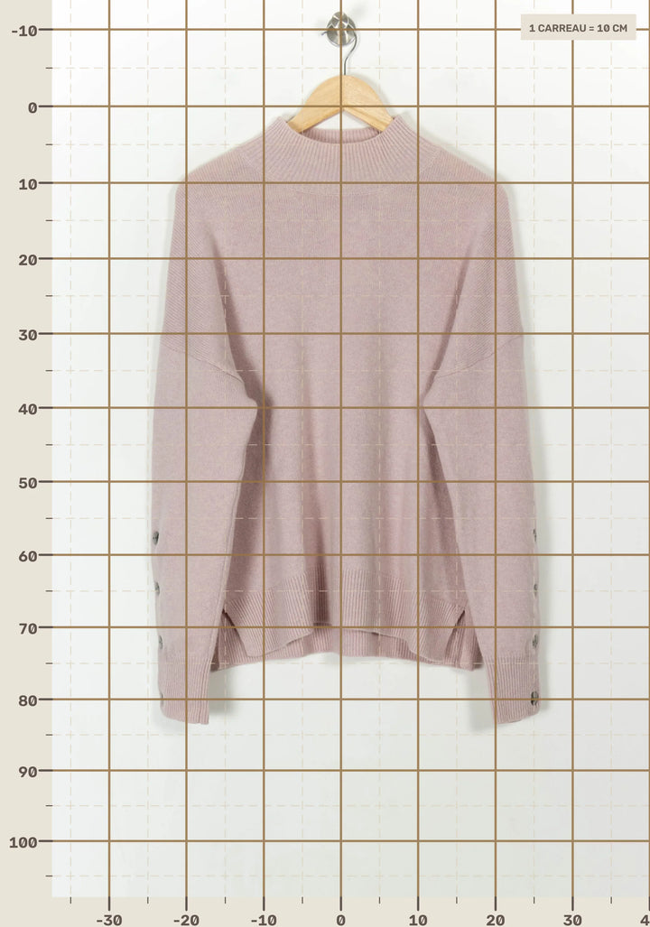 Pull Rose - Taille L/40 de la marque Weill | PARAD120305 - Vendu par Paradigme - Image 4