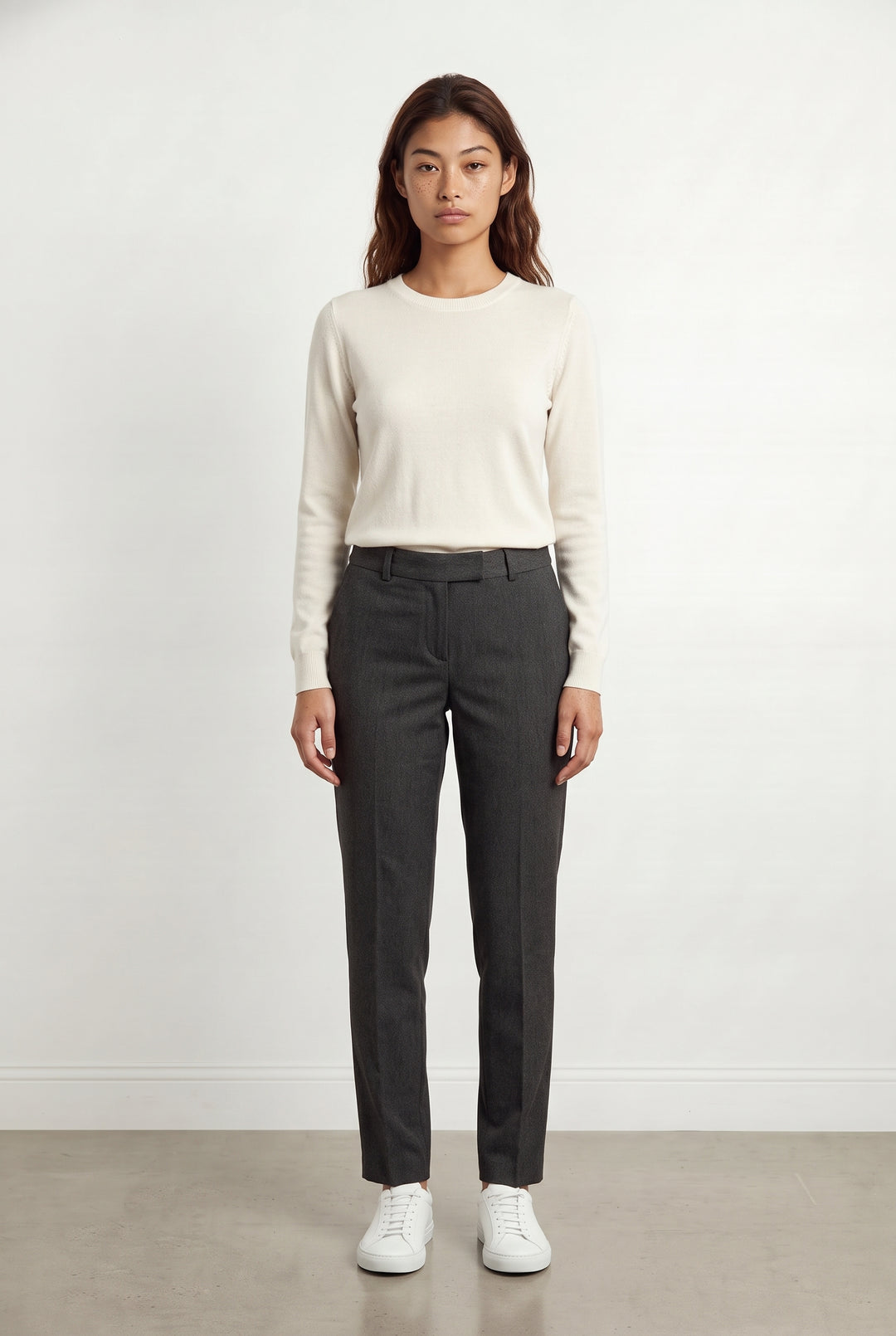 Pantalon De Costume Gris - Taille S/36 de la marque Léon & Harper | PARAD120309 - Vendu par Paradigme - Image 1