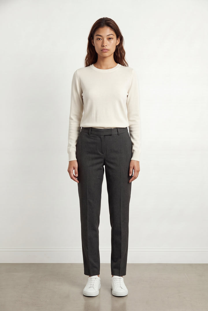 Pantalon De Costume Gris - Taille S/36 de la marque Léon &amp; Harper | PARAD120309 - Vendu par Paradigme - Image 1