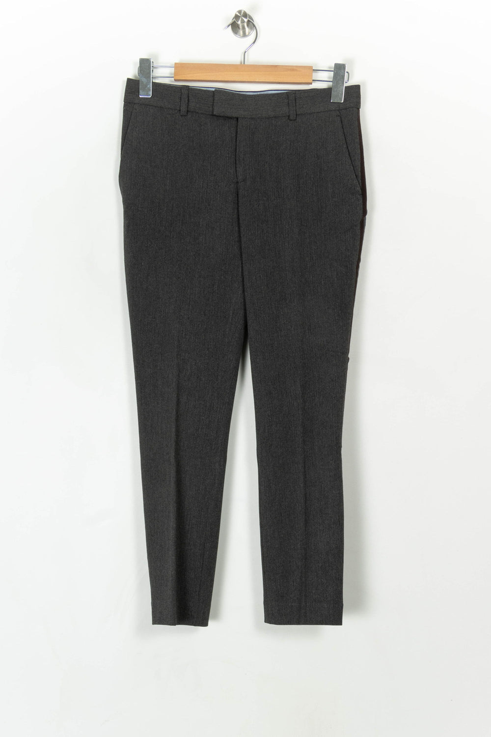 Pantalon De Costume Gris - Taille S/36 de la marque Léon & Harper | PARAD120309 - Vendu par Paradigme - Image 2
