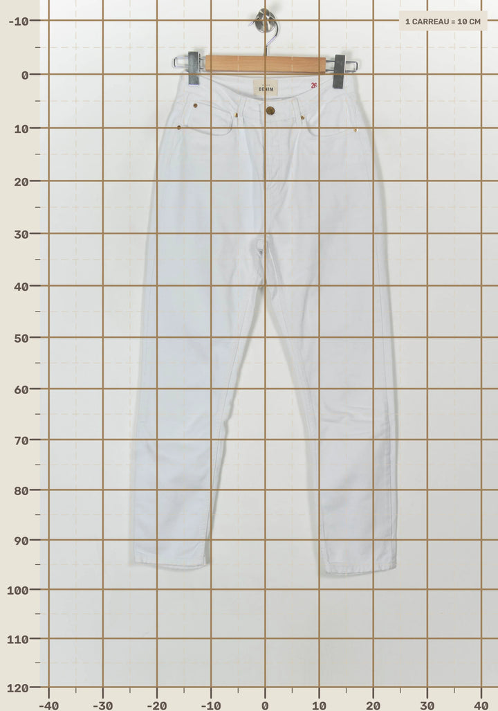 Jean Blanc - Taille S/36 de la marque Sézane | PARAD120310 - Vendu par Paradigme - Image 4