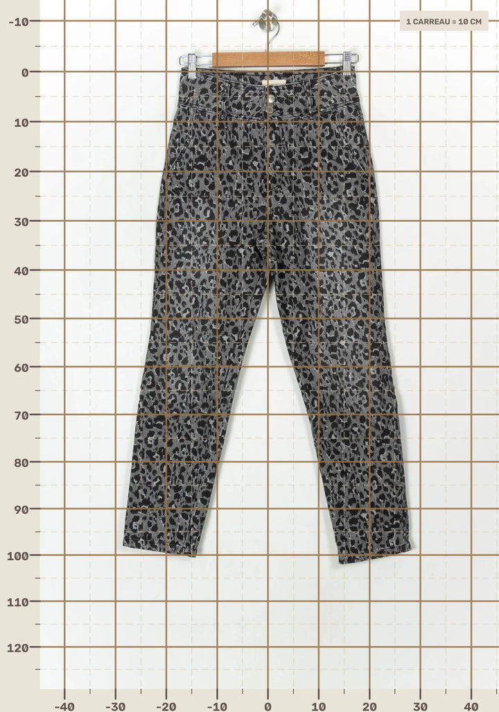 Jean Gris et Noir - Taille S/36 de la marque Sézane | PARAD120314 - Vendu par Paradigme - Image 4