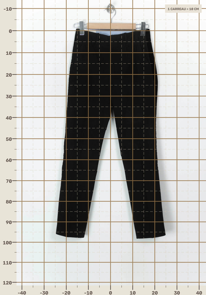Pantalon Noir - Taille XS/34 de la marque Léon &amp; Harper | PARAD120315 - Vendu par Paradigme - Image 4