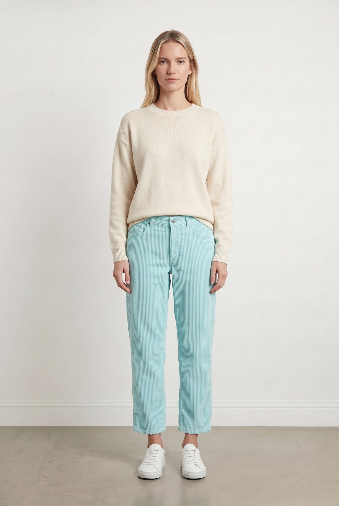 Pantalon Bleu Clair - Taille M/38 de la marque Modetrotter | PARAD120316 - Vendu par Paradigme - Image 1