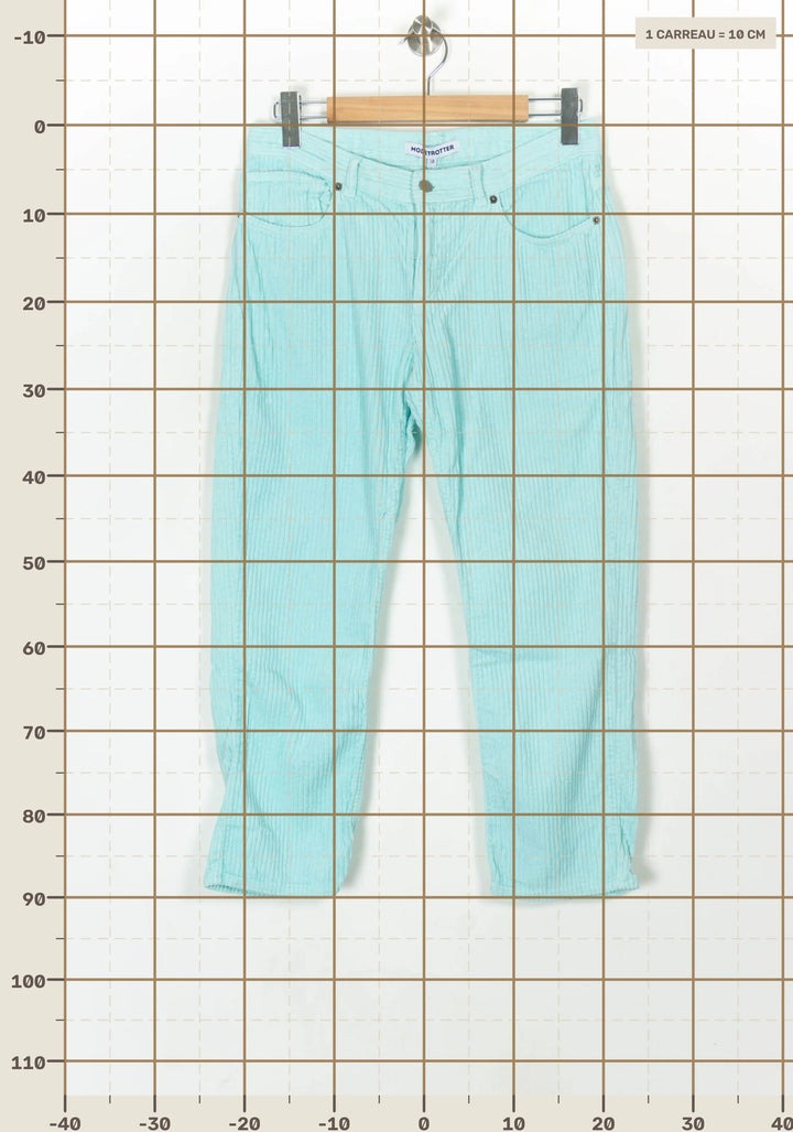 Pantalon Bleu Clair - Taille M/38 de la marque Modetrotter | PARAD120316 - Vendu par Paradigme - Image 4