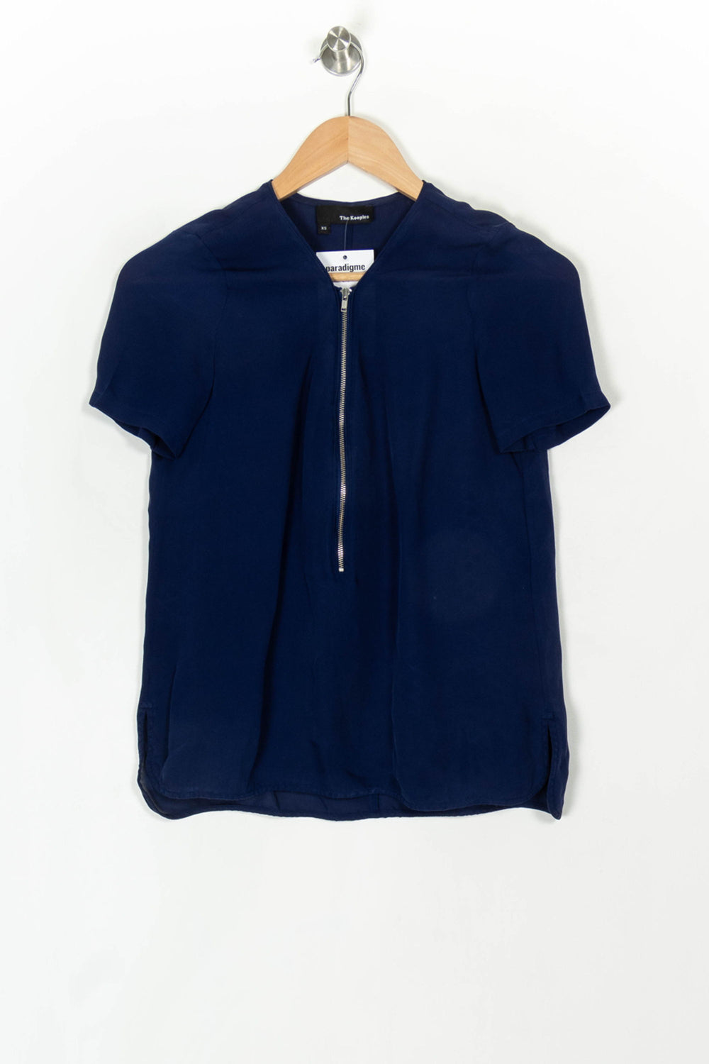 Blouse Bleue - Taille XS/34 de la marque The Kooples | PARAD120317 - Vendu par Paradigme - Image 2