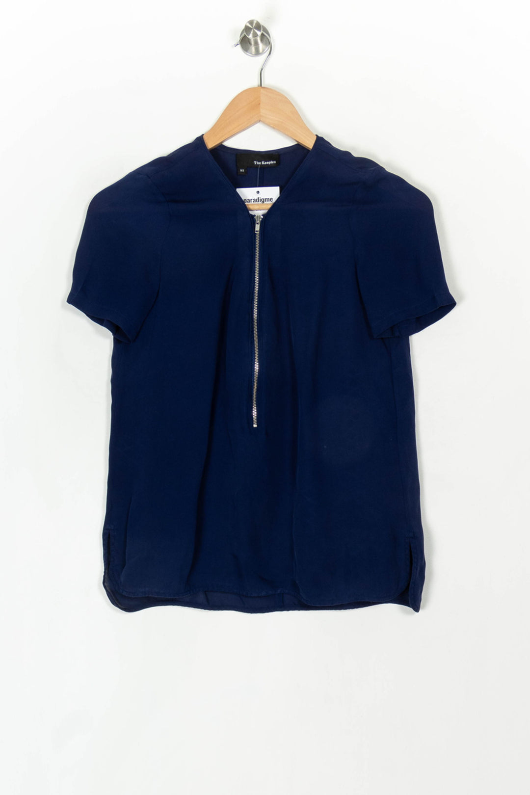 Blouse Bleue - Taille XS/34 de la marque The Kooples | PARAD120317 - Vendu par Paradigme - Image 2