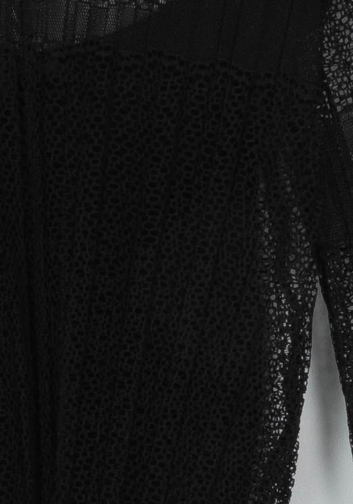 Blouse Noire - Taille S/36 de la marque Maje | PARAD120323 - Vendu par Paradigme - Image 3