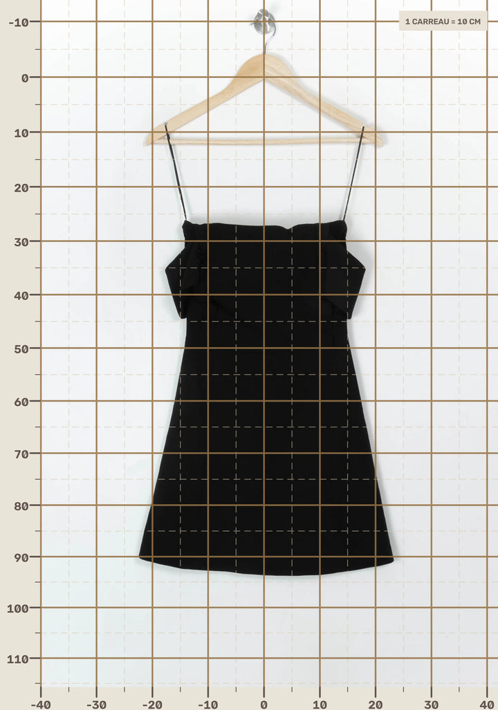 Robe Courte Noire - Taille XS/34 de la marque ba&amp;sh | PARAD120324 - Vendu par Paradigme - Image 4