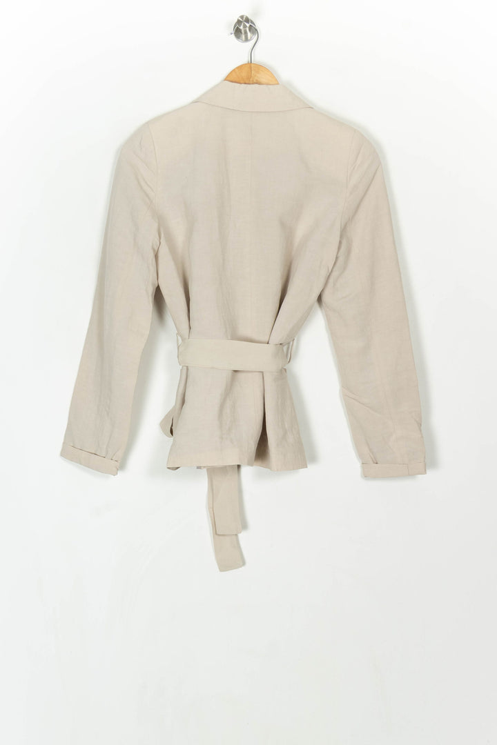 Blazer Beige - Taille S/36 de la marque La Fée Maraboutée | PARAD120327 - Vendu par Paradigme - Image 5