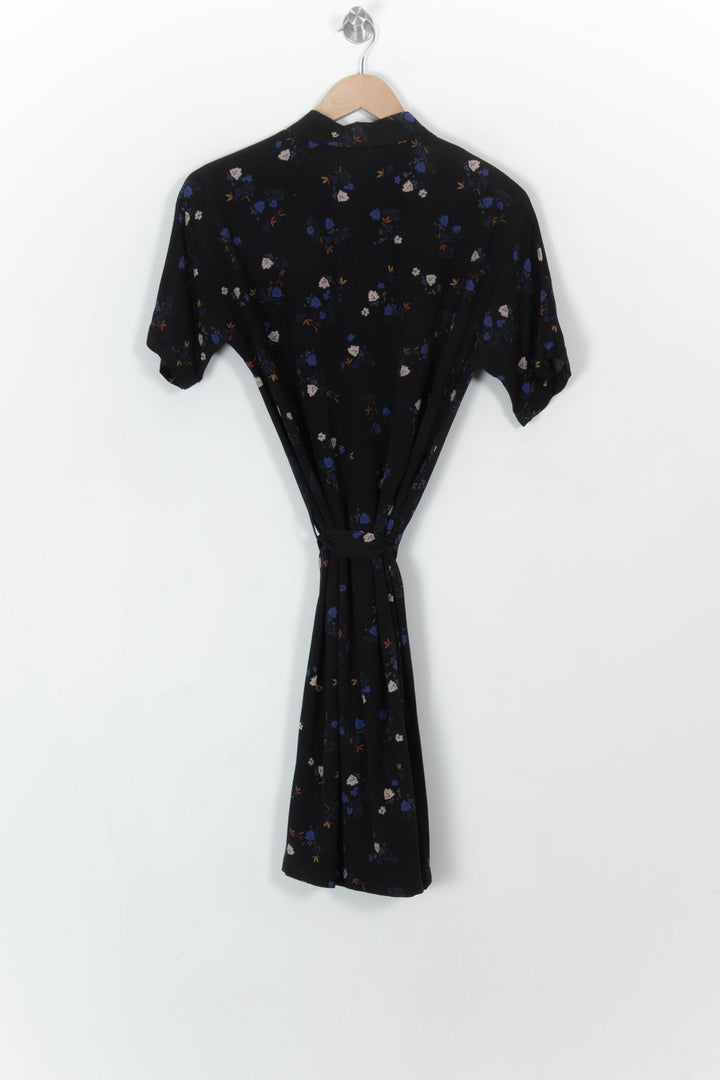 Robe Chemise Noire et Bleue - Taille S/36 de la marque Sessùn | PARAD120338 - Vendu par Paradigme - Image 5