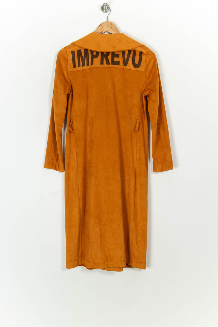 Trench Orange - Taille S/36 de la marque Imprevu | PARAD120344 - Vendu par Paradigme - Image 5