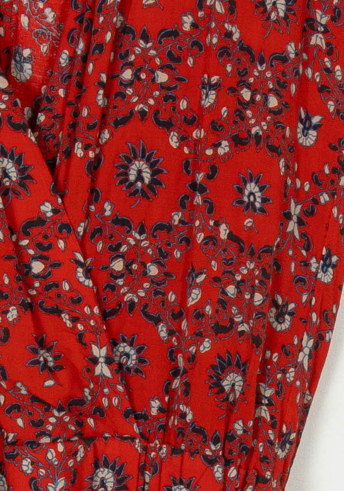 Combinaison Rouge à Motifs - Taille M/38 de la marque ZAPA | PARAD120347 - Vendu par Paradigme - Image 3