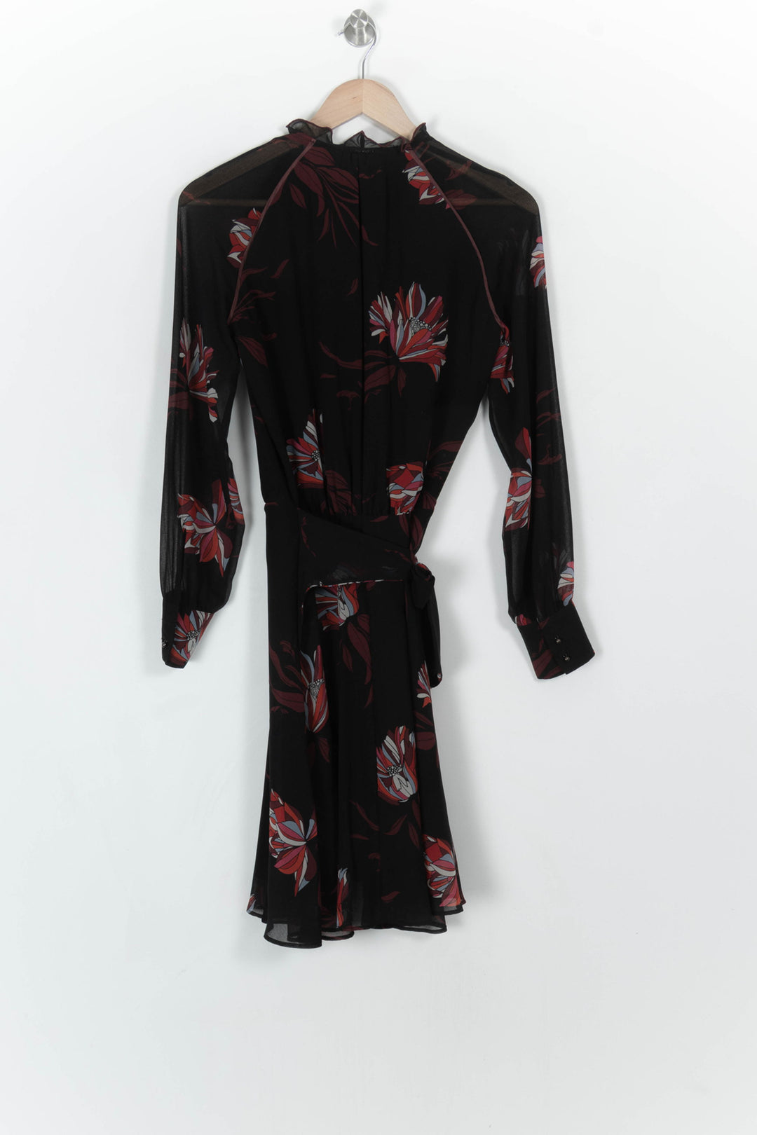 Robe Portefeuille Noire et Rouge - Taille S/36 de la marque One Step | PARAD120352 - Vendu par Paradigme - Image 5