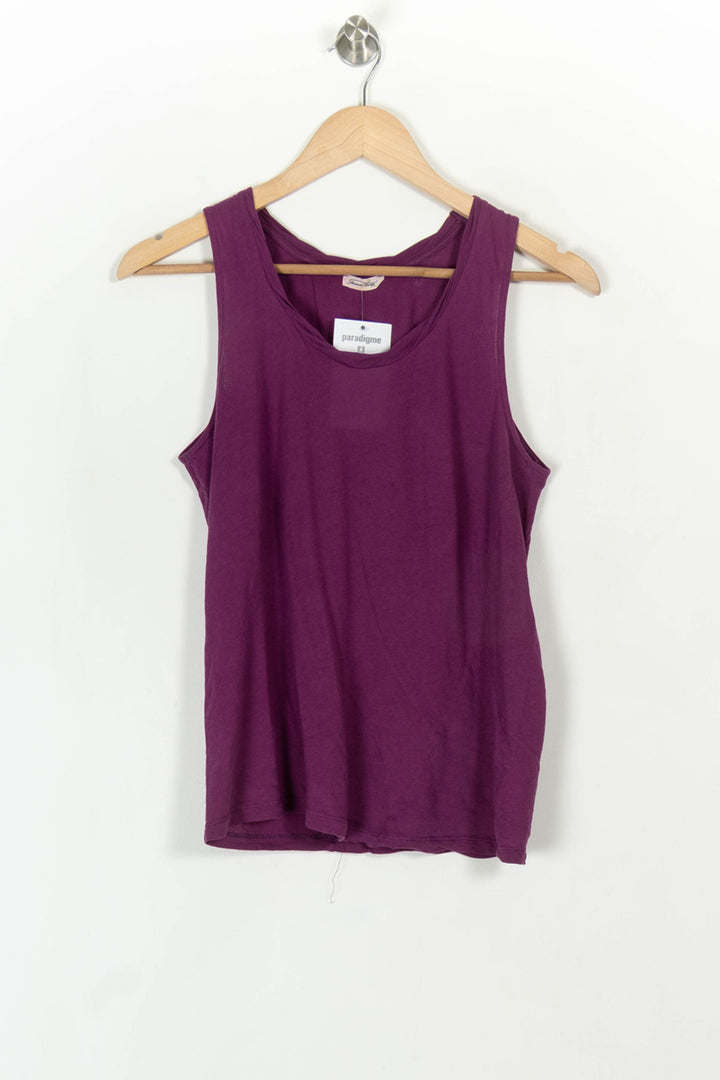 Débardeur Violet - Taille S/36 de la marque American Vintage | PARAD120356 - Vendu par Paradigme - Image 2