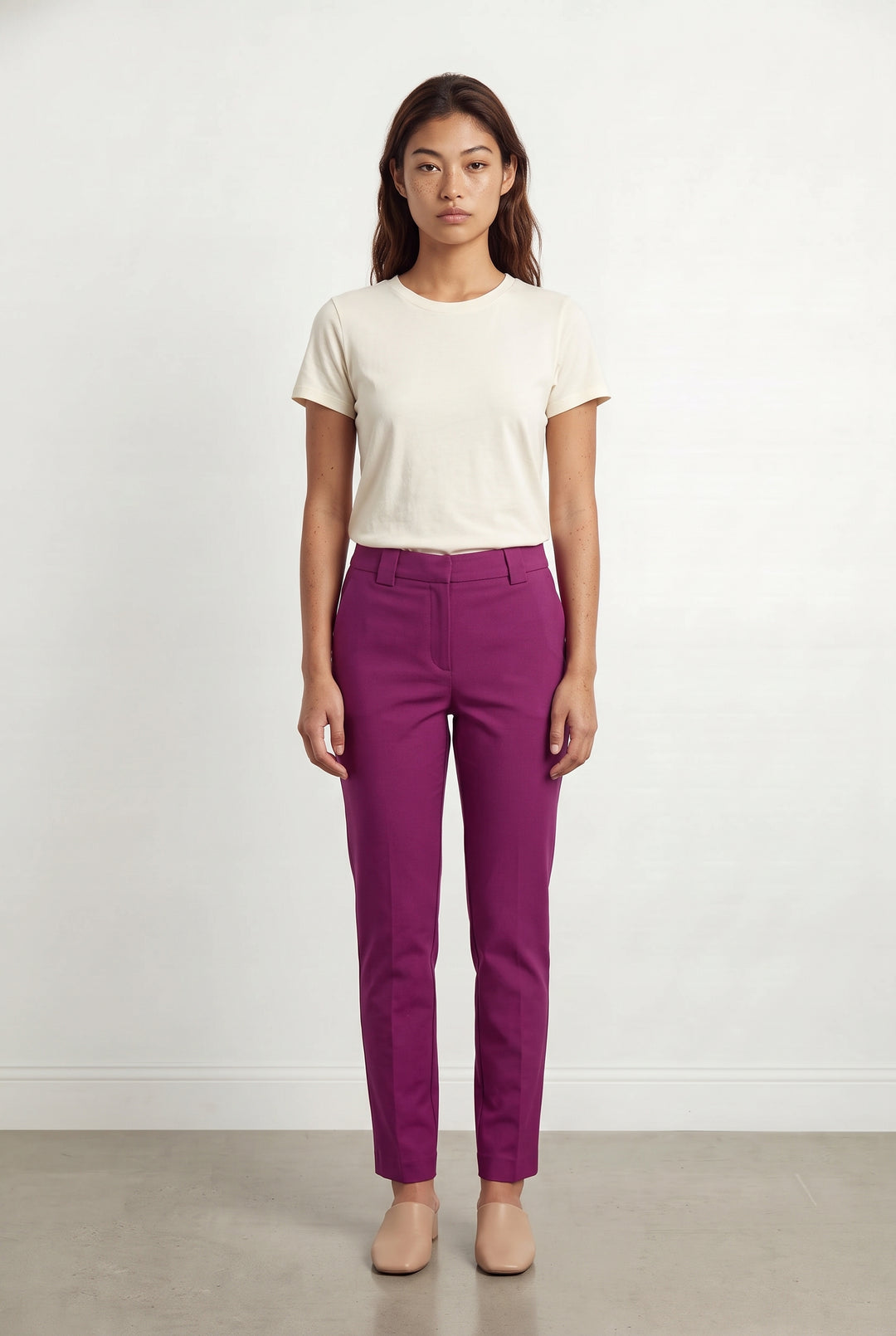 Pantalon Rose - Taille M/38 de la marque Caroll | PARAD120362 - Vendu par Paradigme - Image 1