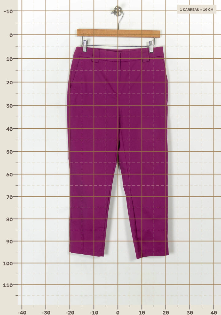 Pantalon Rose - Taille M/38 de la marque Caroll | PARAD120362 - Vendu par Paradigme - Image 4