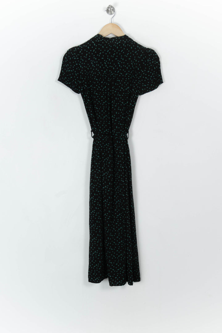 Robe Chemise Noire et Verte - Taille S/36 de la marque Karl Marc John | PARAD120375 - Vendu par Paradigme - Image 5