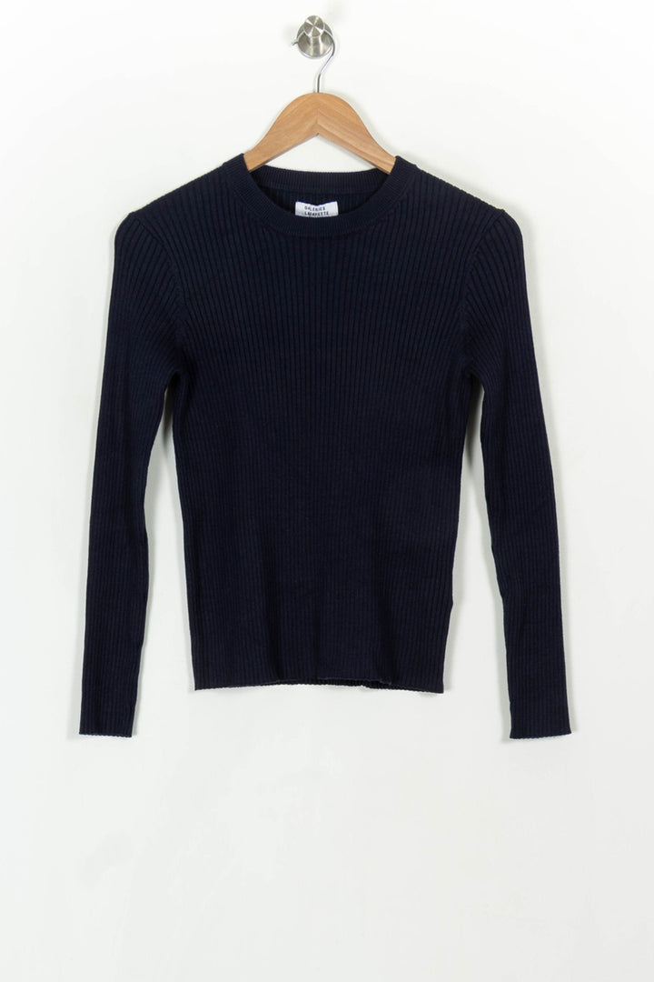 Pull Bleu - Taille S/36 de la marque Galeries Lafayette | PARAD120376 - Vendu par Paradigme - Image 2
