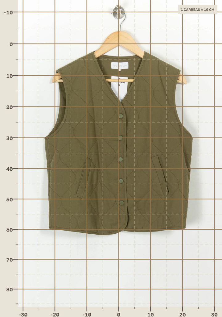 Gilet Matelassé Vert - Taille S/36 de la marque Karl Marc John | PARAD120380 - Vendu par Paradigme - Image 4