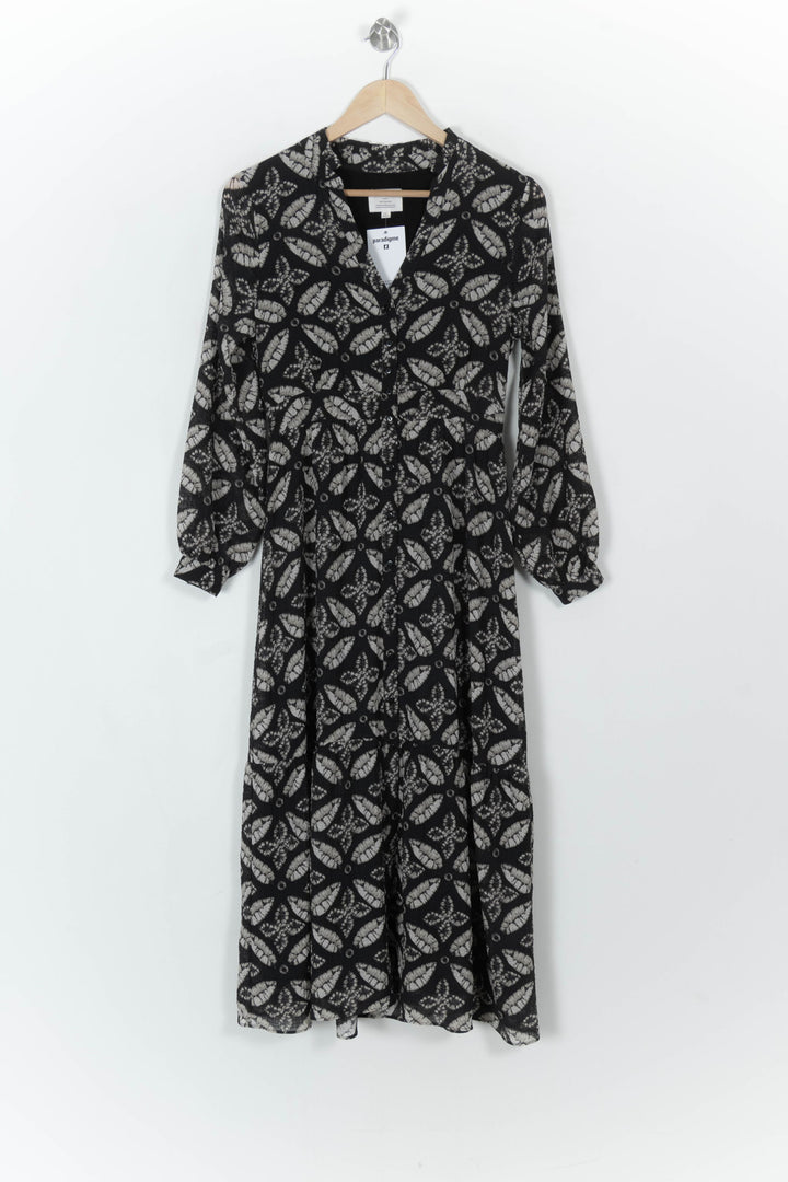 Robe Longue Noire et Blanche - Taille S/36 de la marque Maison 123 | PARAD120382 - Vendu par Paradigme - Image 2