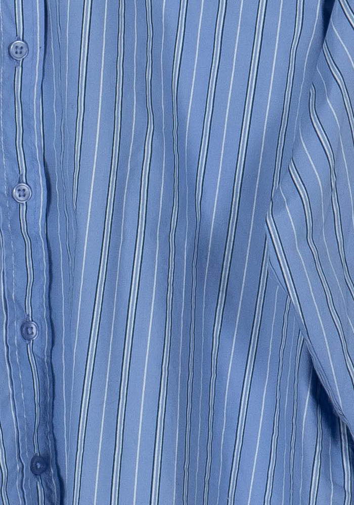 Chemise Bleu à Rayures - Taille M/38 de la marque Maison 123 | PARAD120391 - Vendu par Paradigme - Image 3