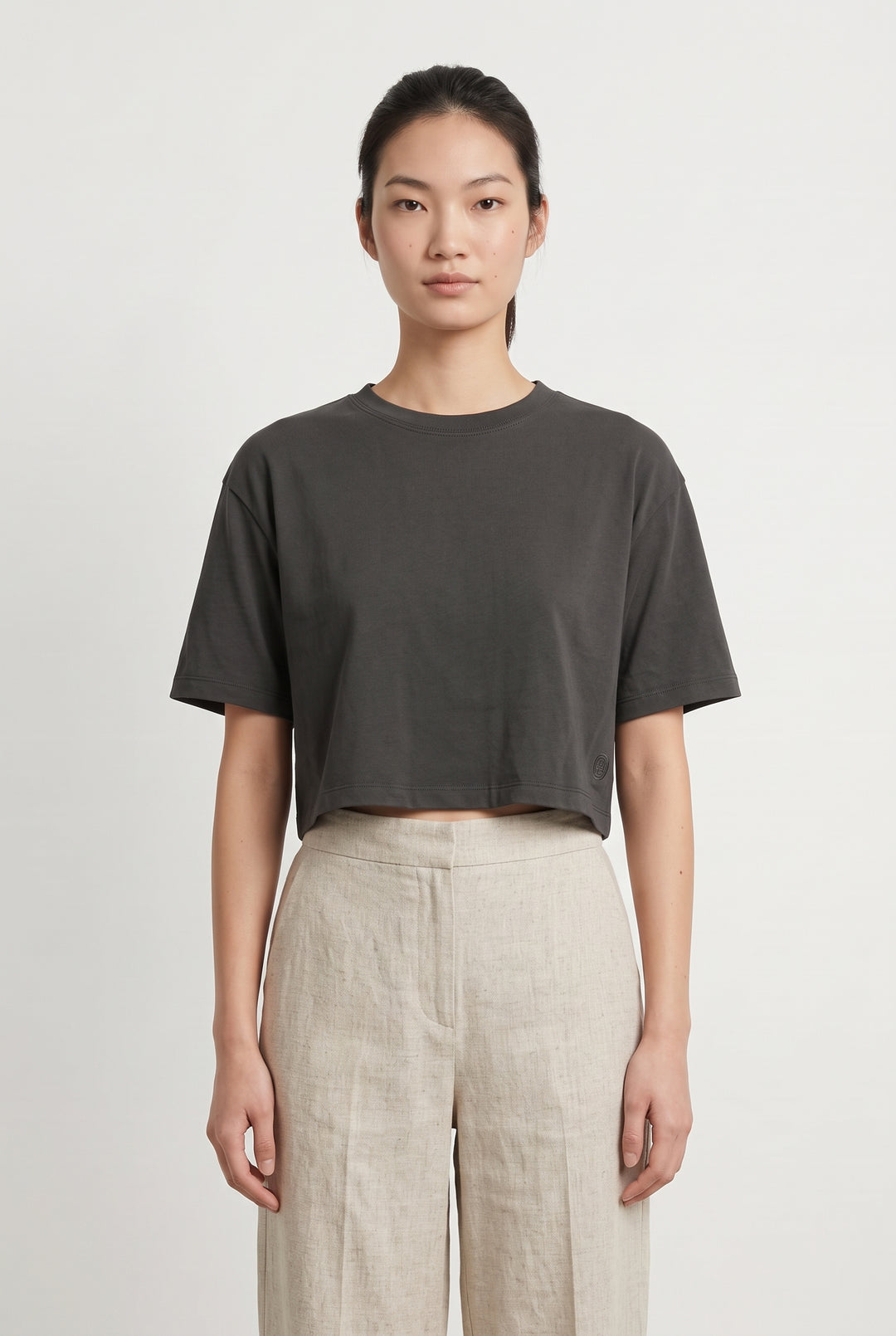Crop top Vert - Taille XS/34 de la marque Essentiel Antwerp | PARAD120401 - Vendu par Paradigme - Image 1