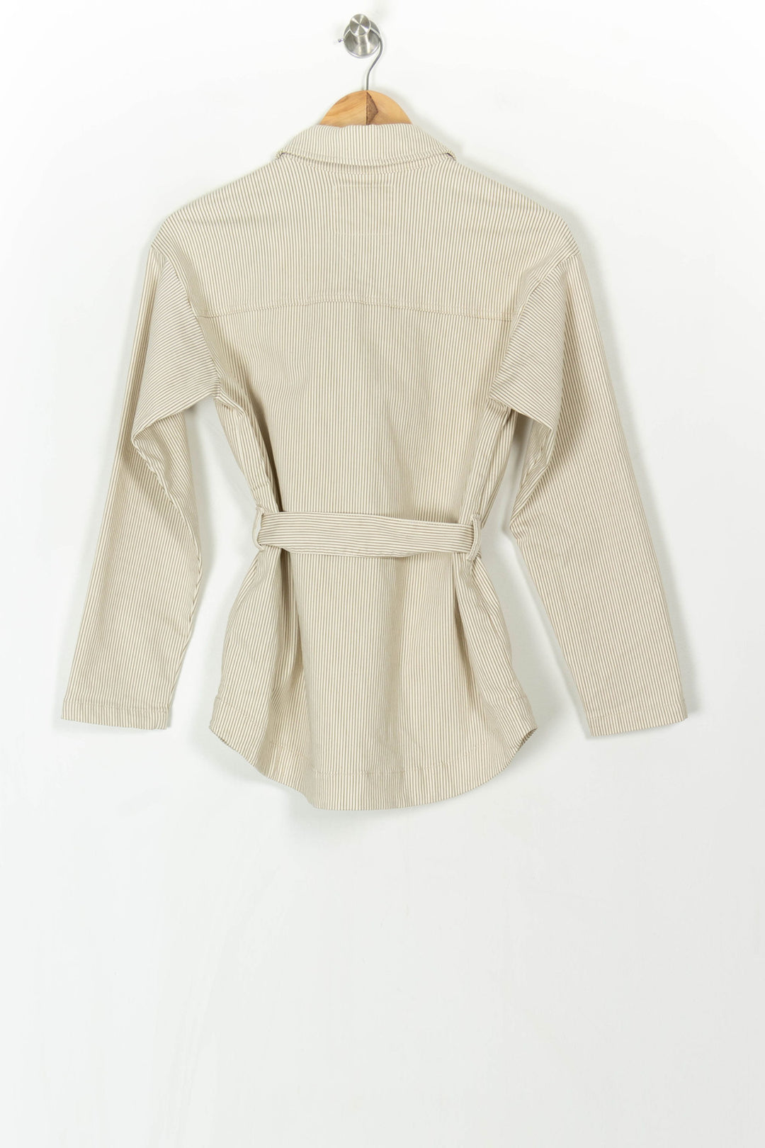 Veste Ceinturée Beige - Taille XS/34 de la marque I.Code | PARAD120405 - Vendu par Paradigme - Image 5