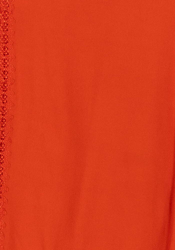 Blouse Orange - Taille S/36 de la marque Sud express | PARAD120406 - Vendu par Paradigme - Image 3