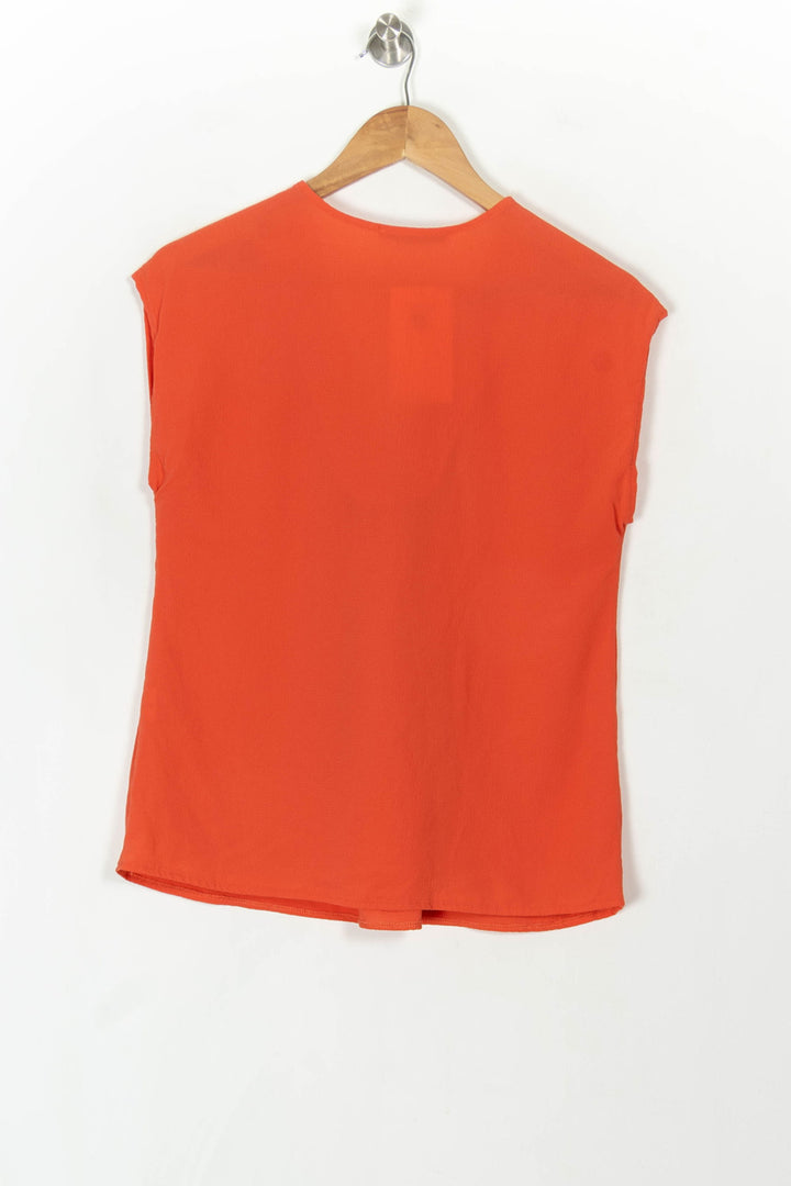 Blouse Orange - Taille S/36 de la marque Sud express | PARAD120407 - Vendu par Paradigme - Image 5