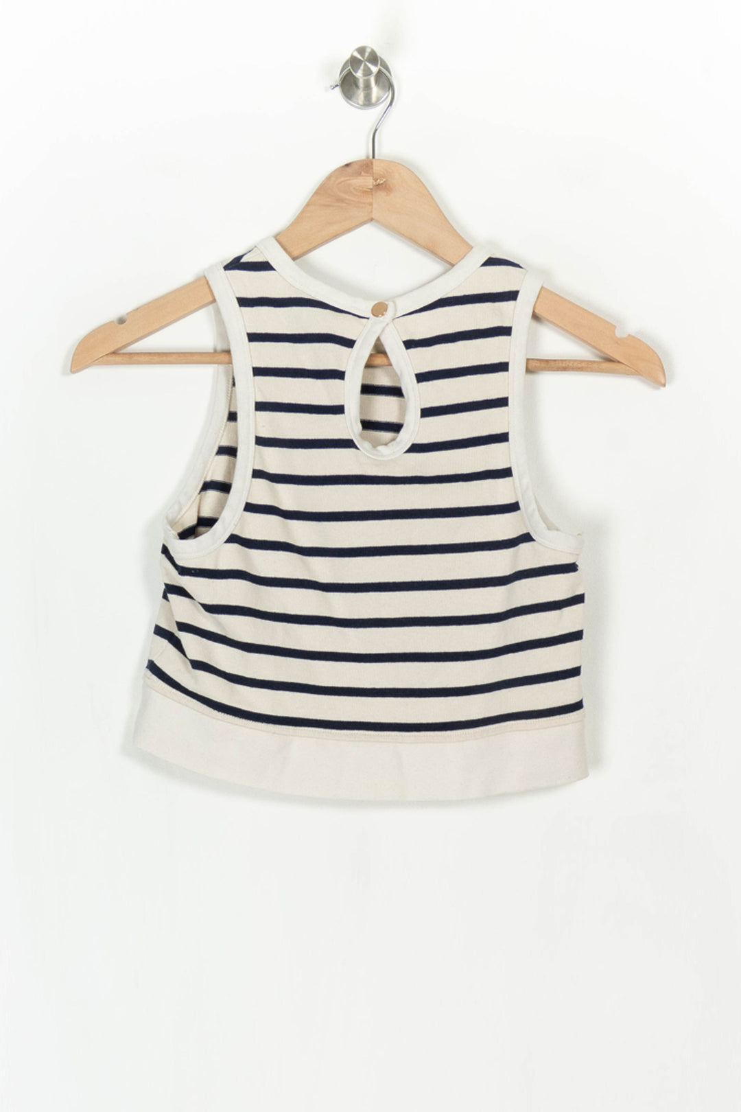 Débardeur Blanc et Bleu - Taille M/38 de la marque Rosaé Paris | PARAD120409 - Vendu par Paradigme - Image 5