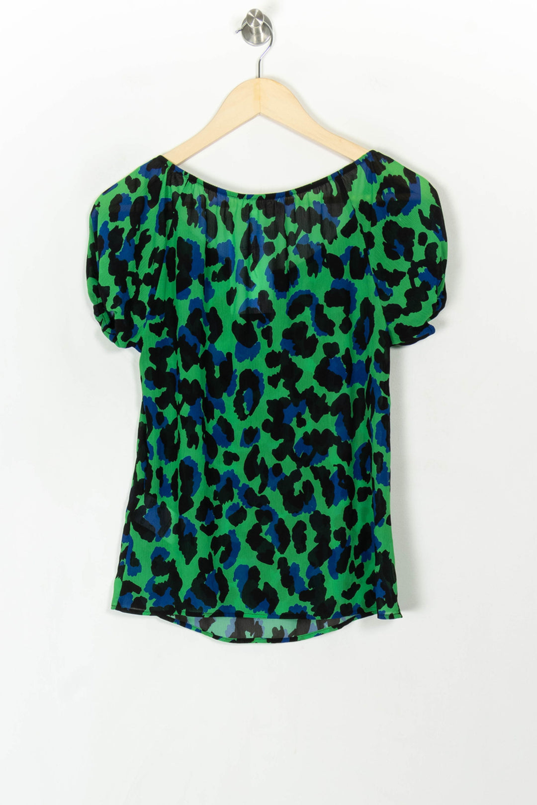 Blouse Verte et Bleue - Taille M/38 de la marque Sud express | PARAD120410 - Vendu par Paradigme - Image 5