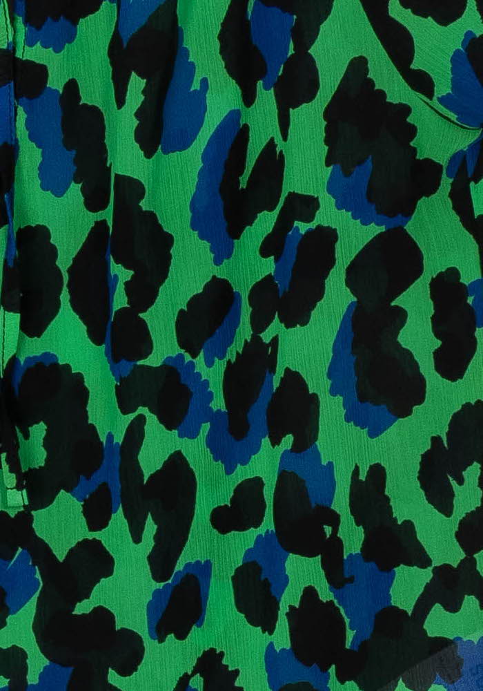 Blouse Verte et Bleue - Taille M/38 de la marque Sud express | PARAD120410 - Vendu par Paradigme - Image 3