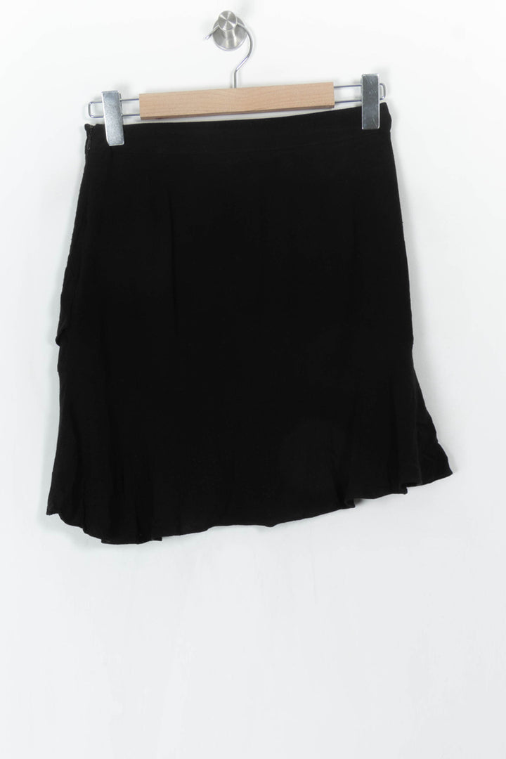 Jupe Portefeuille Noire - Taille M/38 de la marque ZAPA | PARAD120414 - Vendu par Paradigme - Image 5